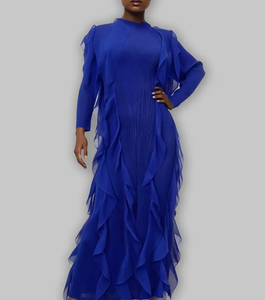 Mock Crinkle Dress