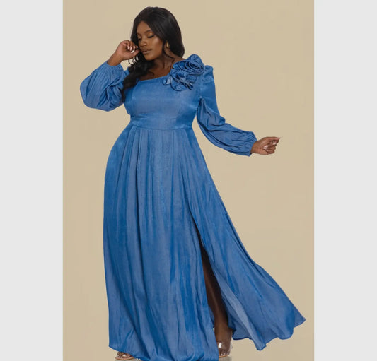 Corsage Attached Dress