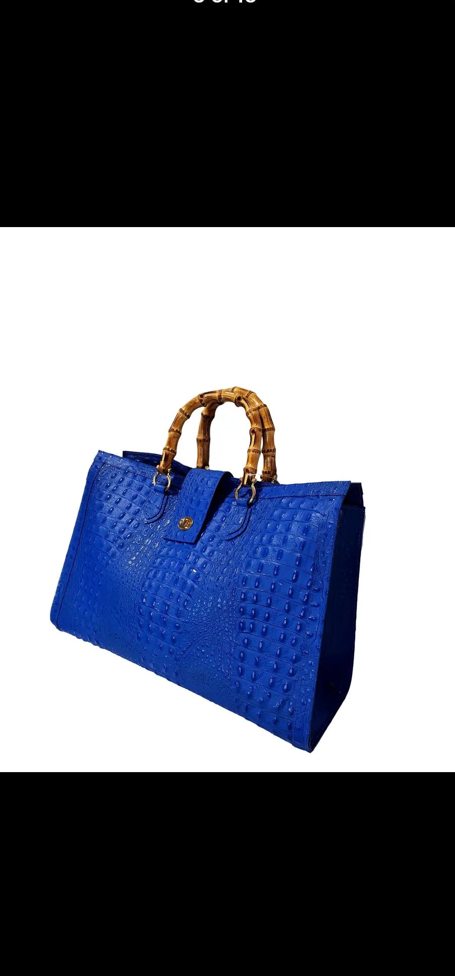 Elecrtic Blue Crossbody/Tote